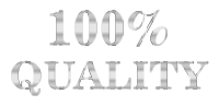 100 Percent Quality Typography Steel No Background