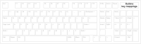 Compact keyboard template
