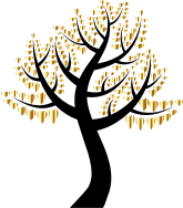 Simple Hearts Tree 9