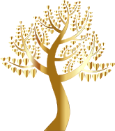 Simple Hearts Tree 10 No Background
