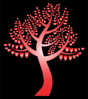 Simple Hearts Tree 12