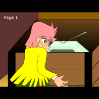 A006: Take TV out from box (Animation SMIL)