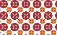 Seamless Abstract Floral Pattern No Background