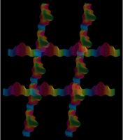Rainbow Guilloche Hashtag