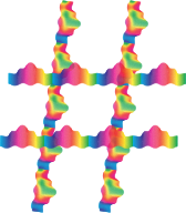 Rainbow Guilloche Hashtag 2 No Background