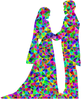 Prismatic Low Poly Marriage