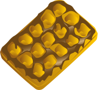 Chocolate waffle
