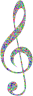 Prismatic Low Poly Clef High Detail