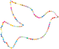 Prismatic Peace Dove Love 2