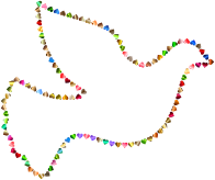 Prismatic Peace Dove Love 3 Variation 2