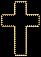 Golden Cross Hearts