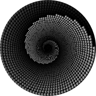 Colorful Swirling Circles Vortex 6