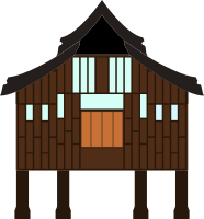 Terengganu kampung house