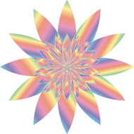 Chromatic Flower 15 No Background