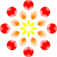 Abstract flower