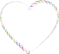 Chromatic Spirals Heart 2 No Background