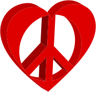 3D Peace Heart Mark II