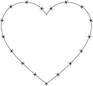 Barbed Wire Heart