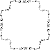 Decorative Vintage Style Frame 14