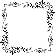 Decorative Vintage Style Frame 16
