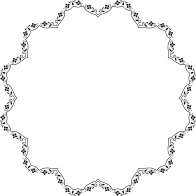 Decorative Vintage Style Frame 21