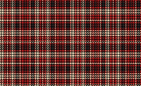 Woven Plaid Cloth Red