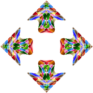 Chromatic Geometric Arrows