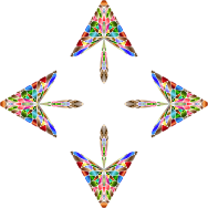 Chromatic Geometric Arrows 3