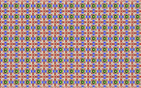 Seamless Chromatic Geometric Pattern