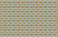 Seamless Chromatic Geometric Pattern 3