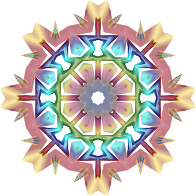 Prismatic Star Line Art 2 No Background