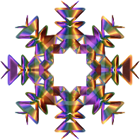 Prismatic Star Line Art 4 No Background
