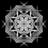 Prismatic Star Line Art 5 Variation 2