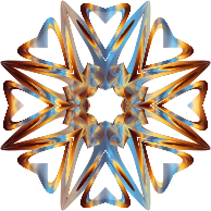Prismatic Star Line Art 6 Variation 2 No Background