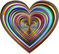 Psychedelic Hearts Tunnel 9 Variation 3