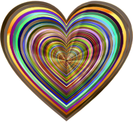 Psychedelic Hearts Tunnel 9 Variation 6