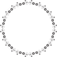 Flowery Flourish Silhouette 34