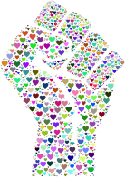 Colorful Fist Of Love