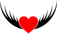 Flying Heart Simple 2