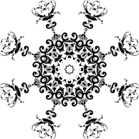 Floral Silhouette 5
