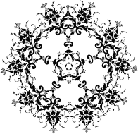 Floral Silhouette 19