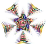 Prismatic Star Line Art 2 No Background