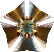 Prismatic Star Line Art 4 No Background