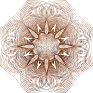 Prismatic Floral Line Art 8 No Background