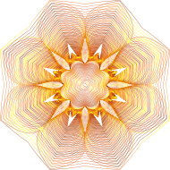 Prismatic Floral Line Art 10 No Background