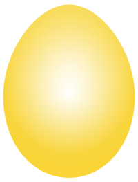 Yellow Easter Egg