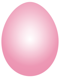 Pink Easter Egg