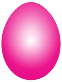 Magenta Easter Egg