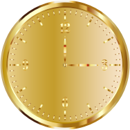 Gold Clock