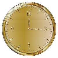 Gold Clock Enhanced